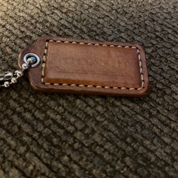 Coach Silver Heart Keychain - Picture 4 of 7